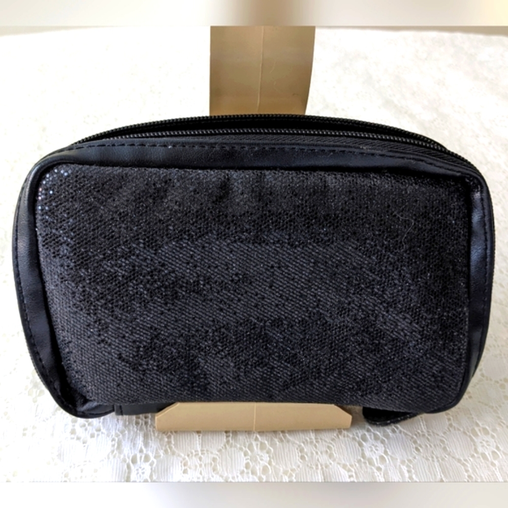 🫶🏼Vintage Shimmery Jewellery Organizer Bag Home or Travel